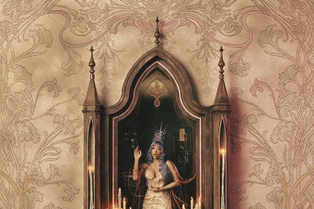 Melanie Martinez 'Hades' 2026 album cover featuring a gothic candlelit altar scene.