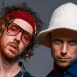 Ciao Lucifer duo Marnix Dorrestein and Willem Wits in eclectic promotional photo for 'Kissing in the Rain'