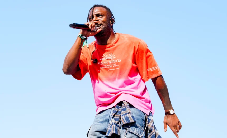 Isaiah Rashad performing live on stage ahead of his new album It's Been Awful dropping May 1, 2026 -LateTown