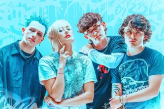 South Arcade band photo 2025 - Oxford Y2K-core quartet ahead of their O2 Academy Brixton headline show in February 2027