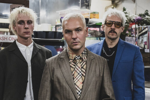 The Ordinary Boys, back and unbothered. Preston (centre) and bandmates photographed ahead of their 2026 comeback single 'Peer Pressure'