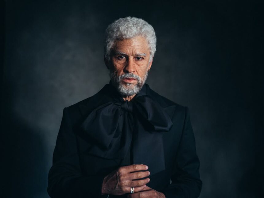 Bad Bunny dressed as an old man with prosthetics and white hair at the 2026 Met Gala