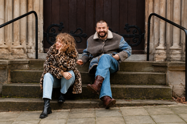 The Bug Club Sam Willmett and Tilly Harris official press photo for Every Single Muscle album Sub Pop 2026