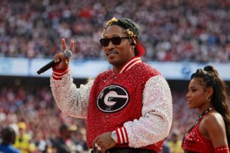 Future Atlanta rapper performing at FIFA World Cup 2026 Opening Ceremony SoFi Stadium Inglewood ahead of The Real Me tenth studio album July 10 2026 Getty Images