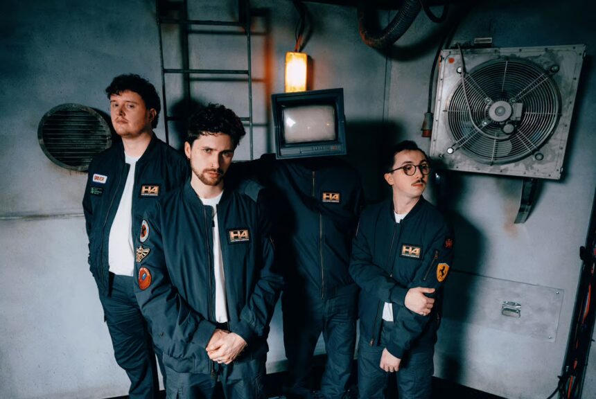 Holding Absence Cardiff post-hardcore band official press photo for Lucid Love single and Modern Life Is Lonely fourth album August 2026