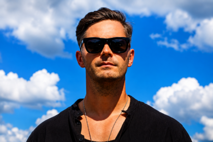 Urmet K Estonian London melodic house techno producer official press photo for My Saviour single SANDHAUS Records 2026