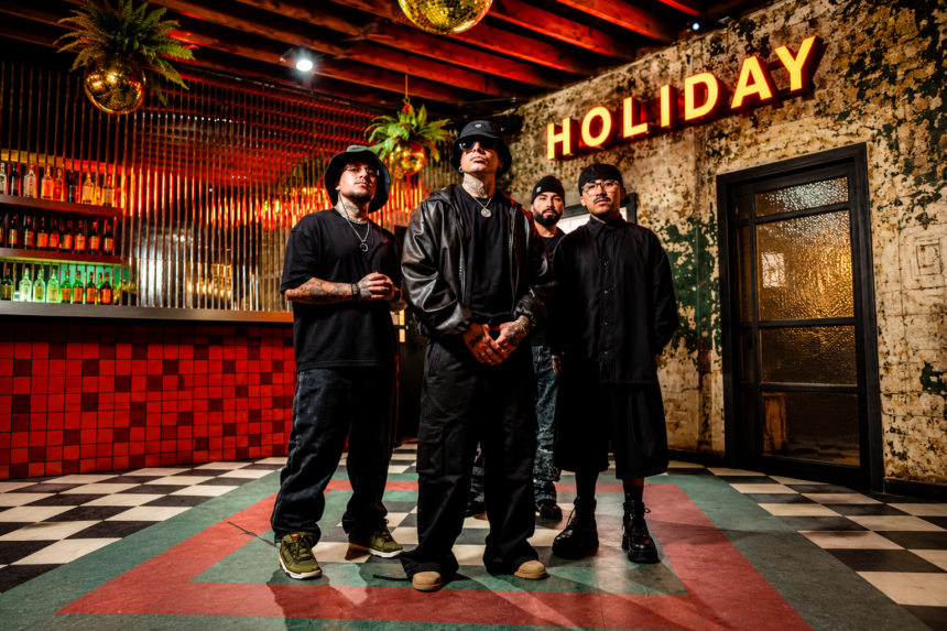 Mexican band Ladrones in a press photo for their single 'No Que No.'