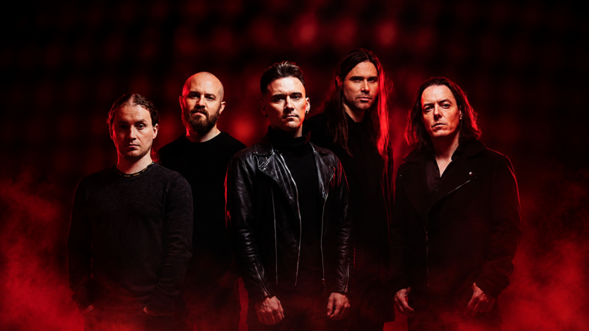 TesseracT Milton Keynes progressive metal djent band official press photo for The Descent UK Germany tour Brixton Academy Manchester Academy 2026