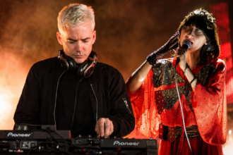 Robbie Chater and Tony Di Blasi of The Avalanches, who released Blue Shadows with Karen O