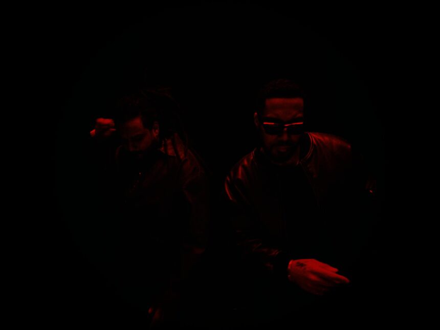 TroyBoi London electronic trap producer and Surinamese vocalist Shiwa official press photo for Jungle single Ultra Records June 2026