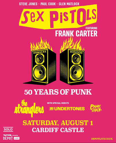 Sex Pistols Add UK Dates to '50 Years of Punk' Tour
