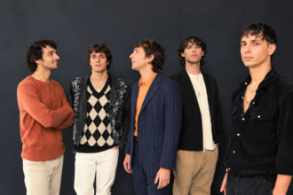 The Strokes in a press photo ahead of their 2027 Australian tour
