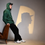 DJ Shadow press photo for the 'Endtroducing' 30th anniversary reissue and tour.